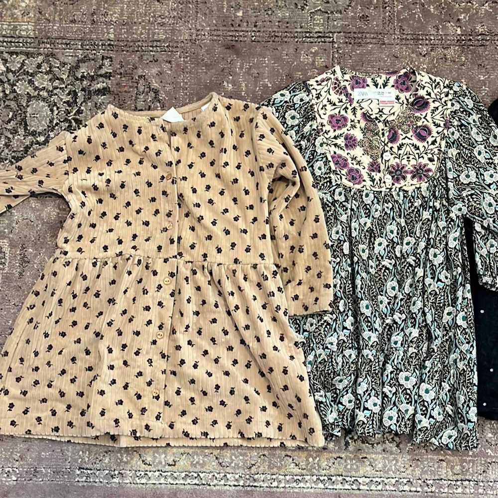 Baby girl Zara dress bundle